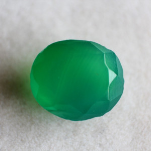 Natural Green Onyx  - 4.36 carats