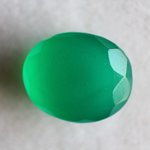 Natural Green Onyx  - 6.82 carats